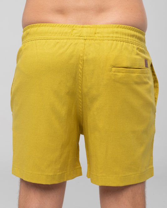 Short Linho c/ Elastano - Pistache