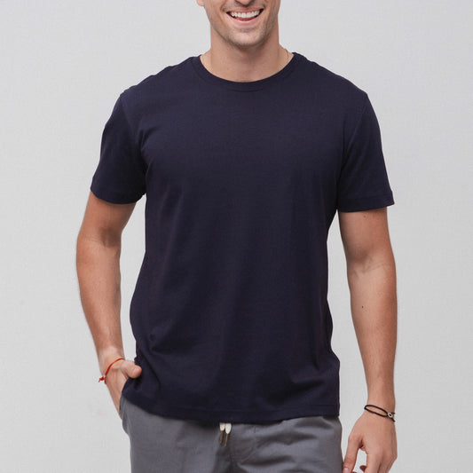 Camiseta Interloque Pima - Marinho