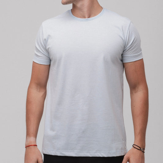 Camiseta Linho - Azul