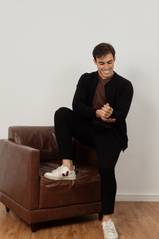 Calça Moletom - Preta