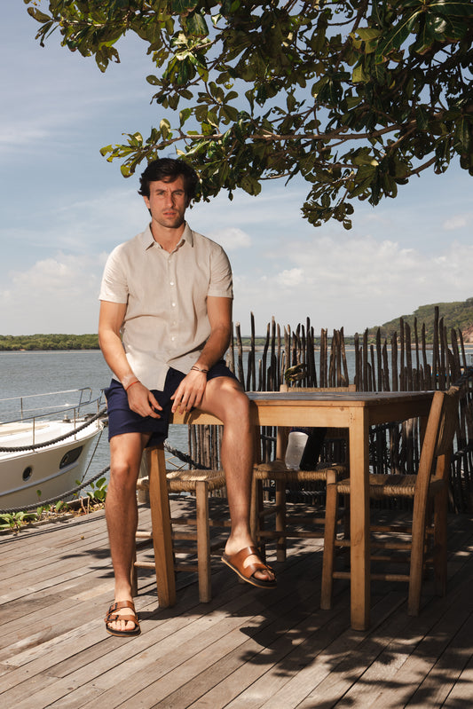 Sandália Lecce - Marrom