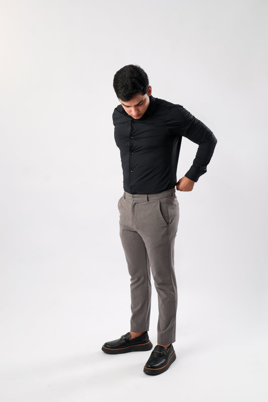 Camisa M/L Social Tech - Preta