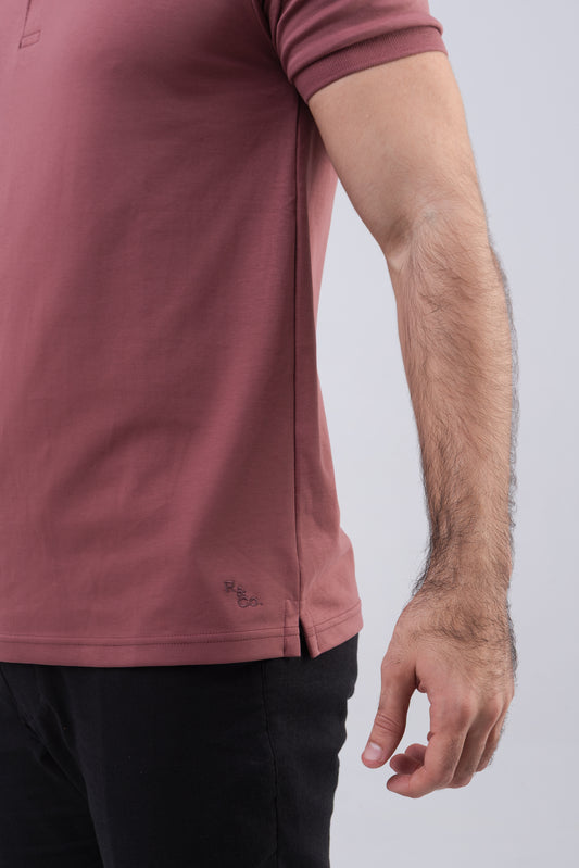 Camisa Polo Gold - Vinho