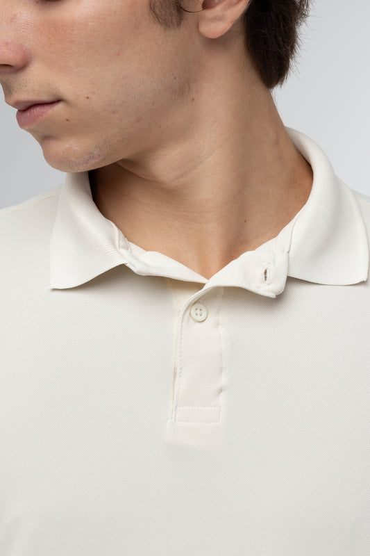 Camisa Polo Tech - Off White