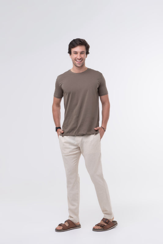 Camiseta Fio 40 - Verde Oliva