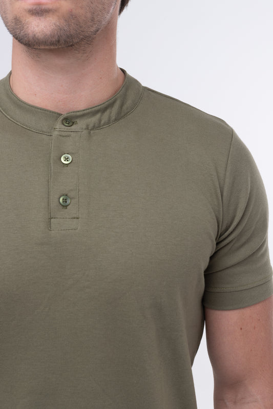 Camiseta Gola Mao - Verde