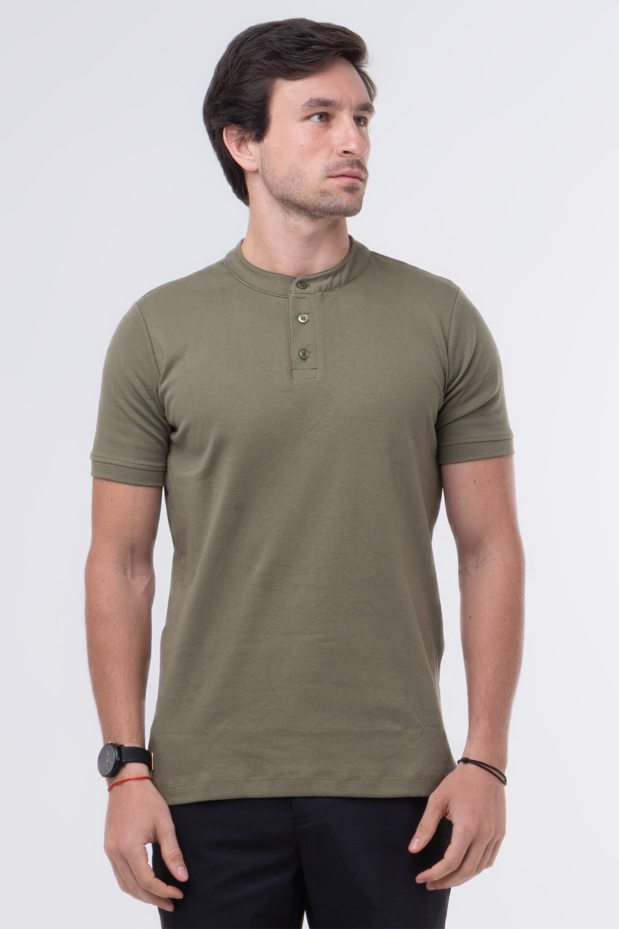 Camiseta Gola Mao - Verde