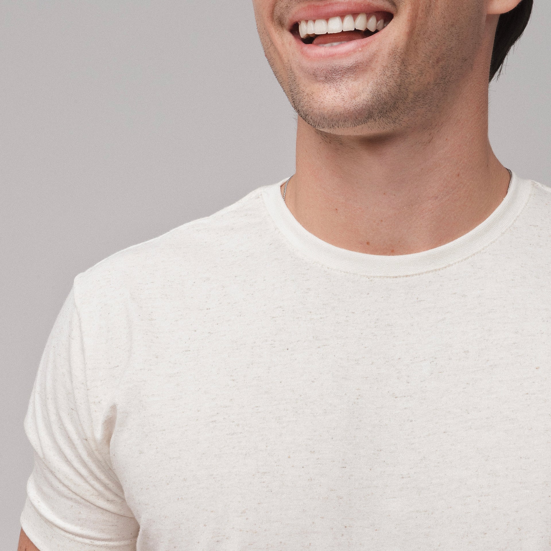 Camiseta Linho - Bege