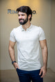 Camisa Polo Zíper - Bege