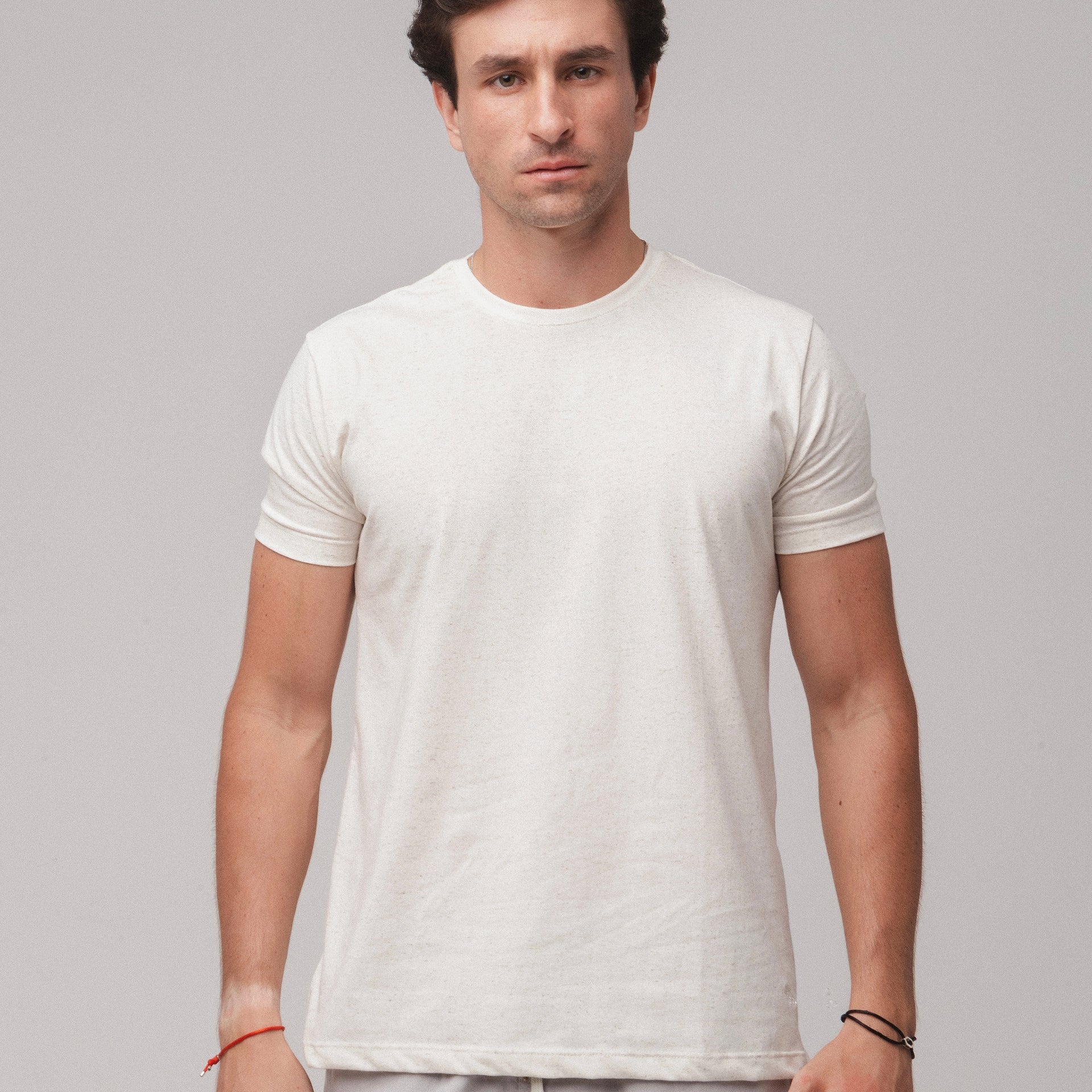 Camiseta Linho - Bege