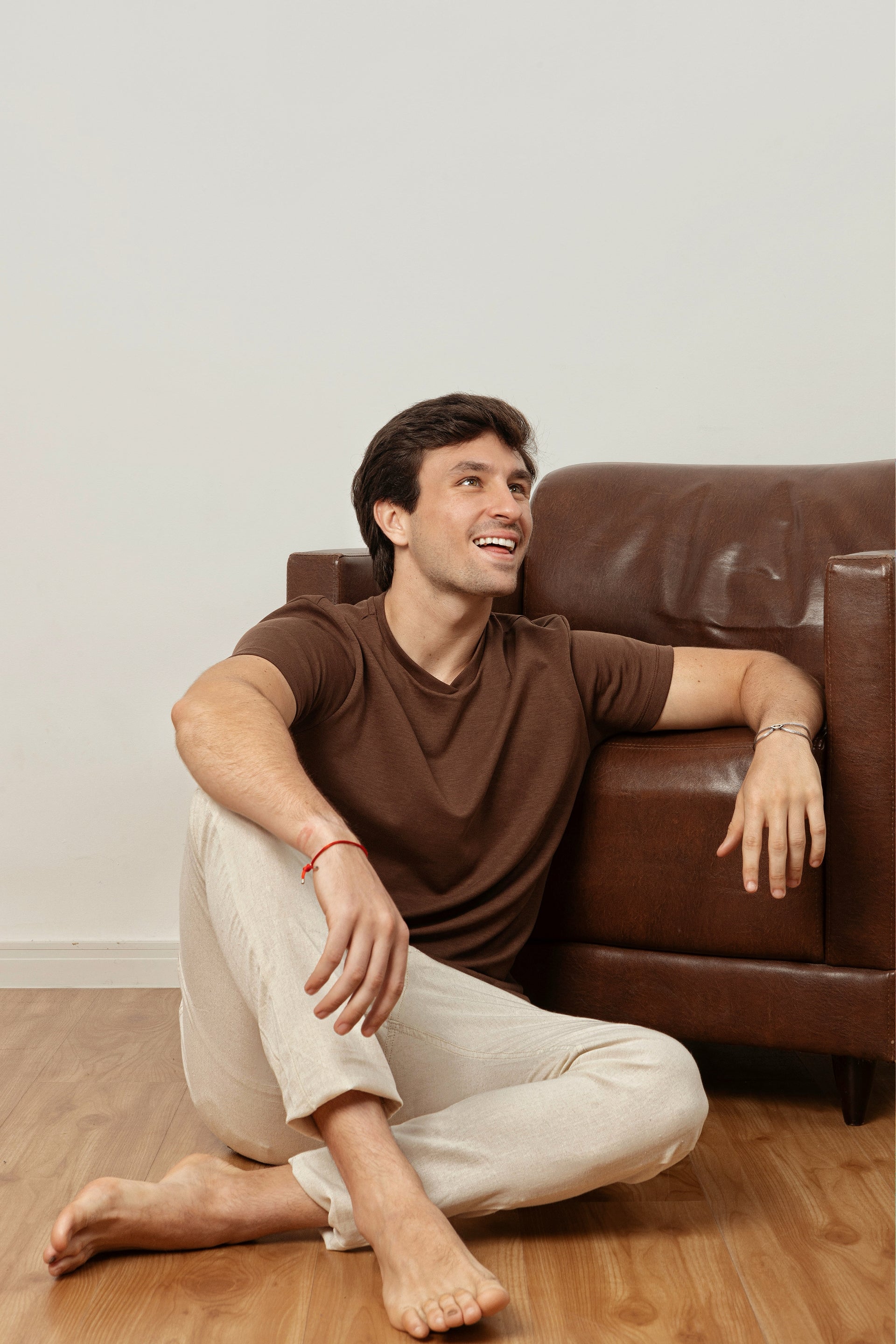 Camiseta Alfaiatti - Marrom