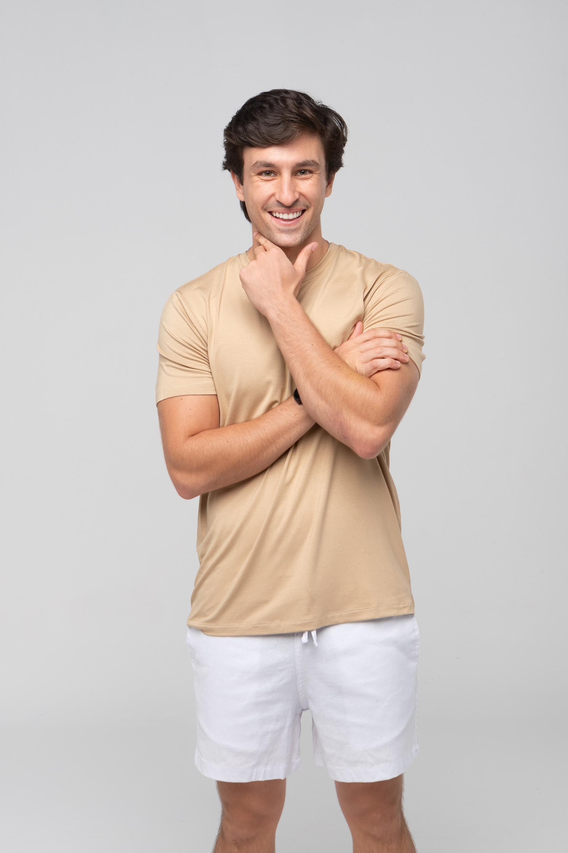 Camiseta Visco - Bege