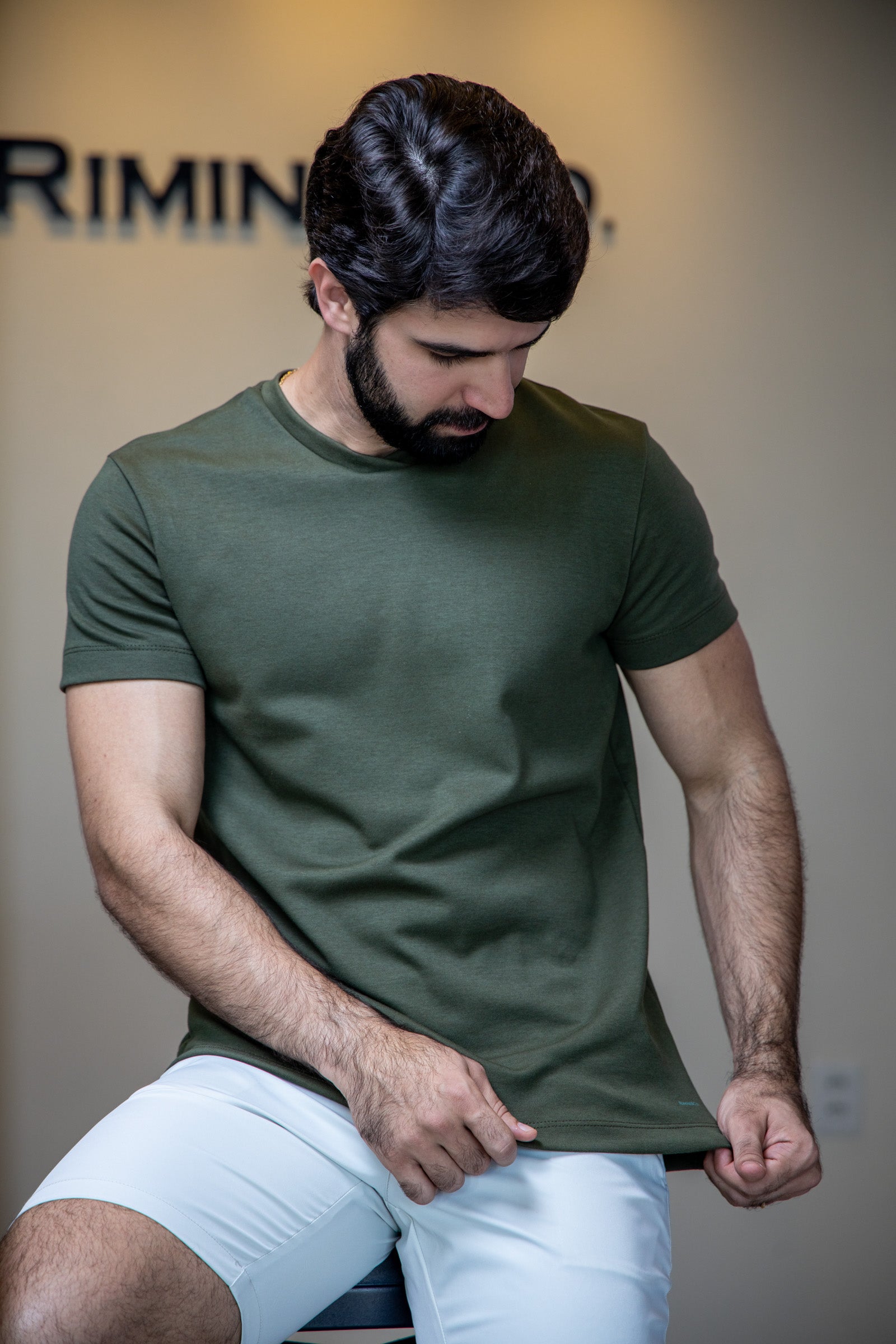 Camiseta Alfaiatti - Verde Militar