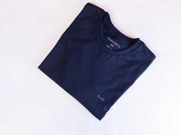 Camiseta Básica - Azul Marinho