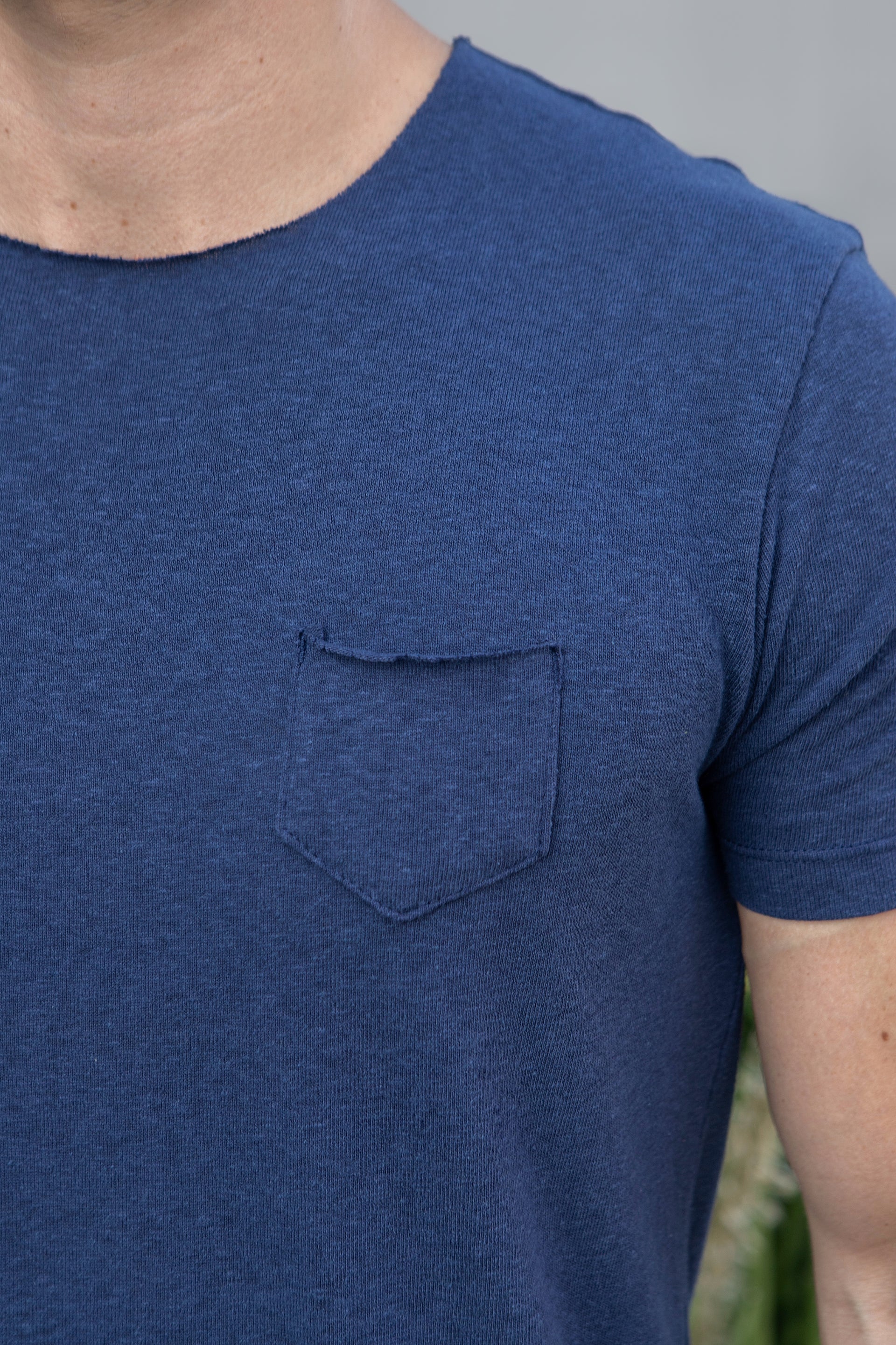 Camiseta Pocket - Marinho