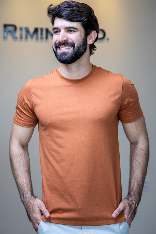 Camiseta Cotton Premium - Terracota