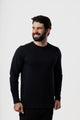Camiseta M/L Cotton - Preta