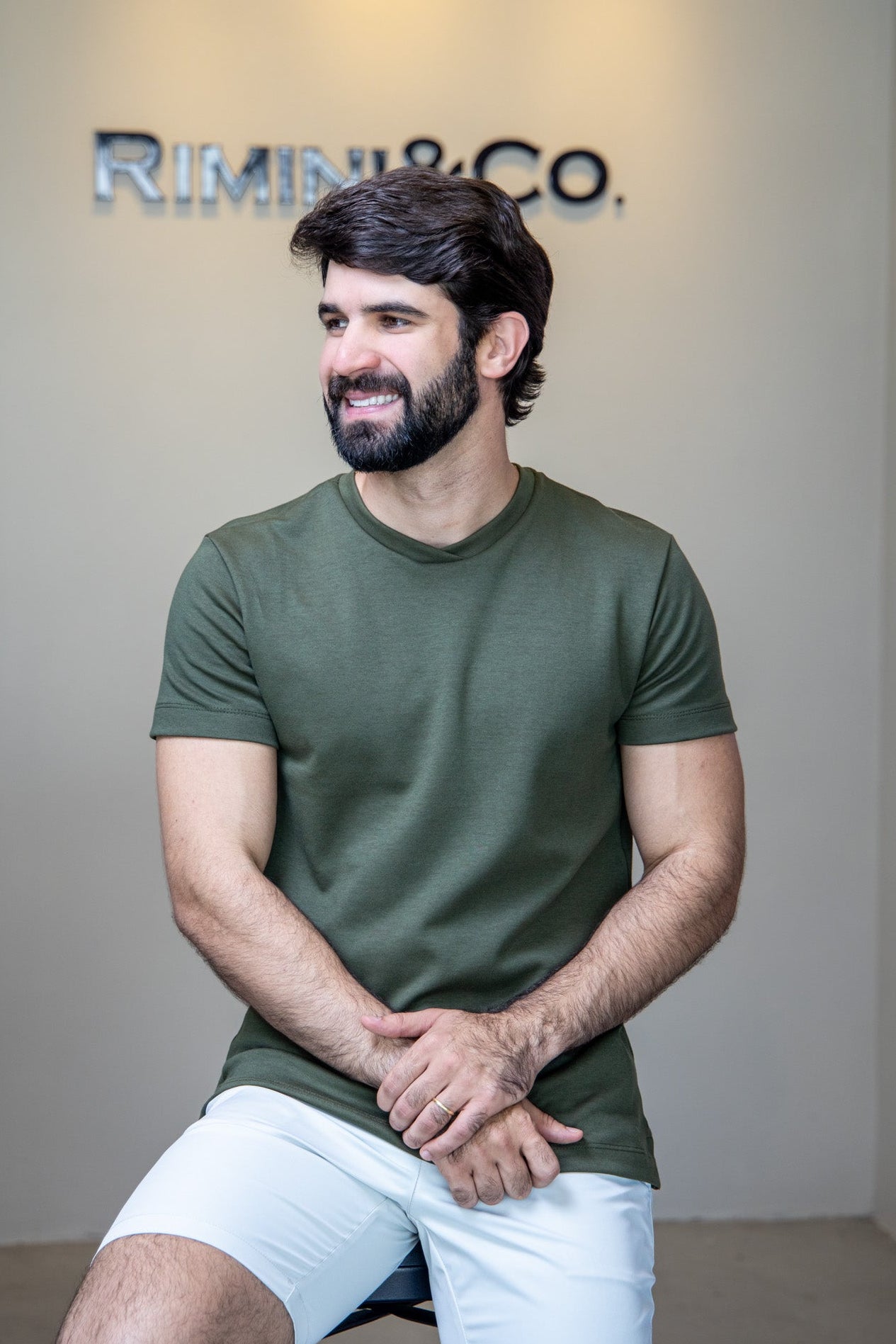 Camiseta Alfaiatti - Verde Militar