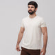Camiseta Fio 40 - Bege