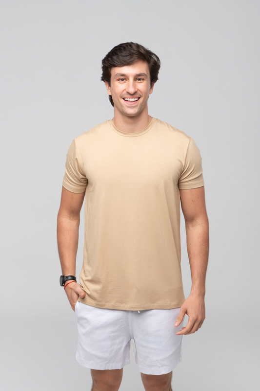 Camiseta Visco - Bege