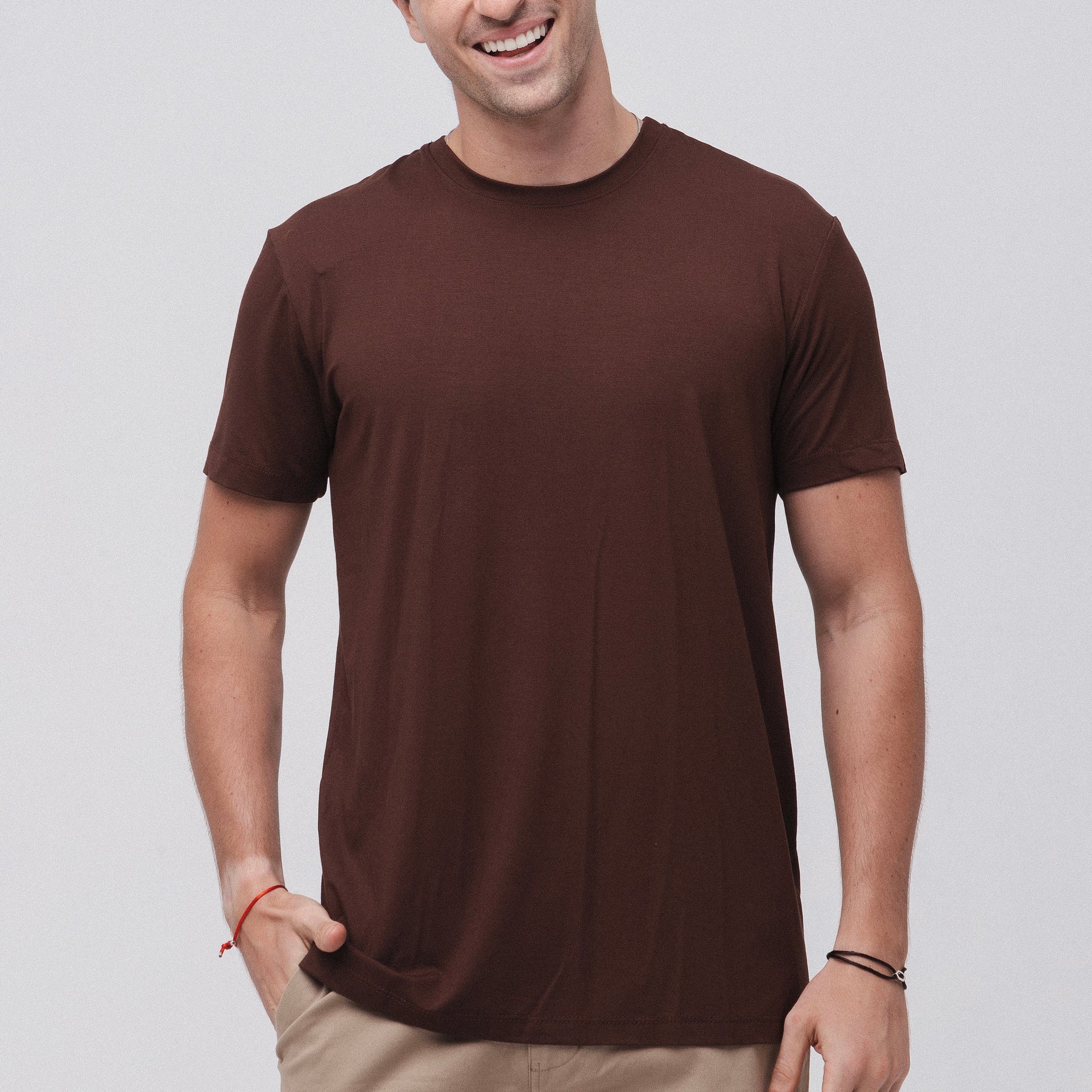 Camiseta Visco - Marrom