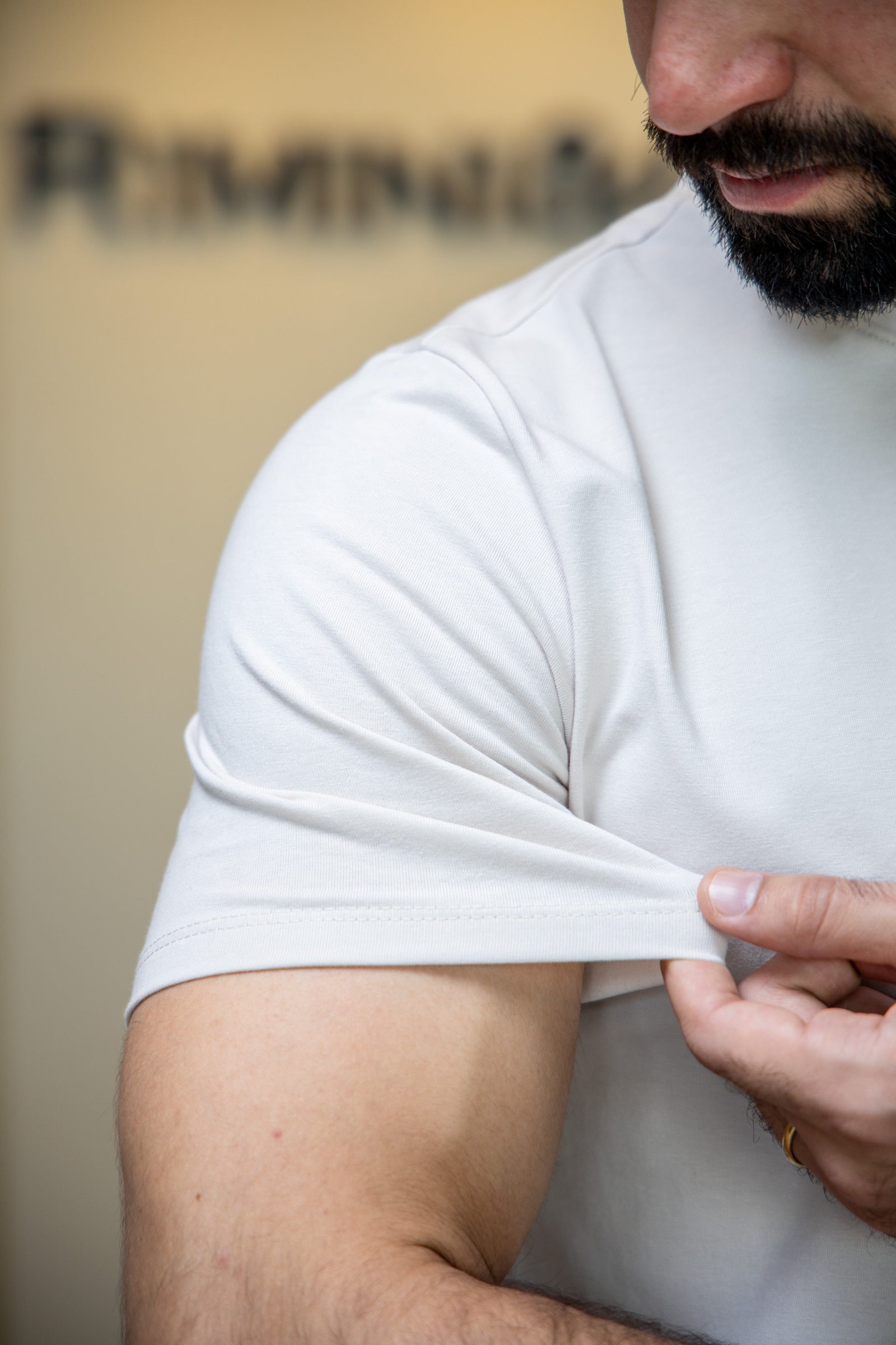 Camiseta Cotton Premium - Bege