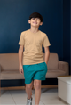 Camiseta Básica Bambino - Mostarda