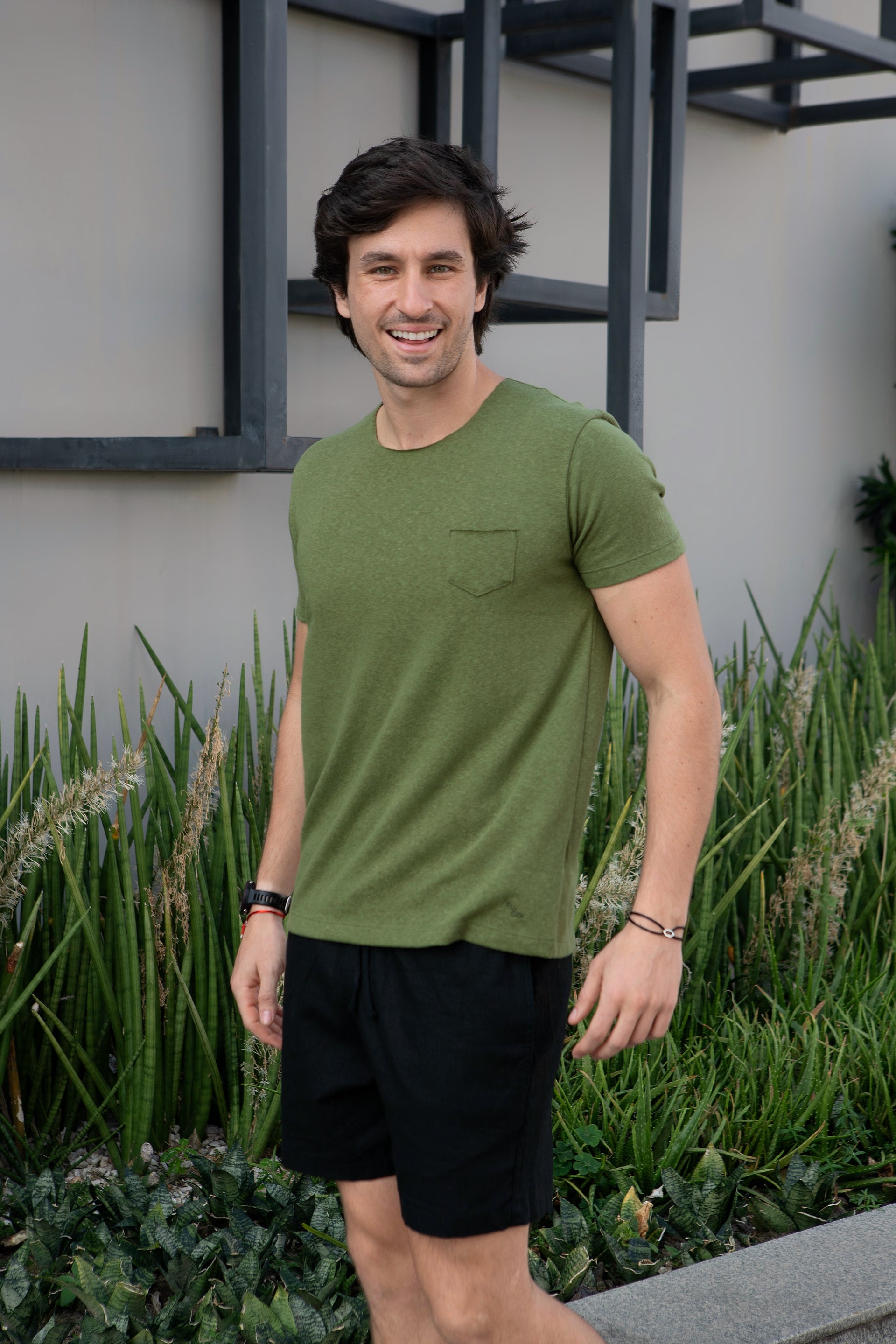 Camiseta Pocket - Verde