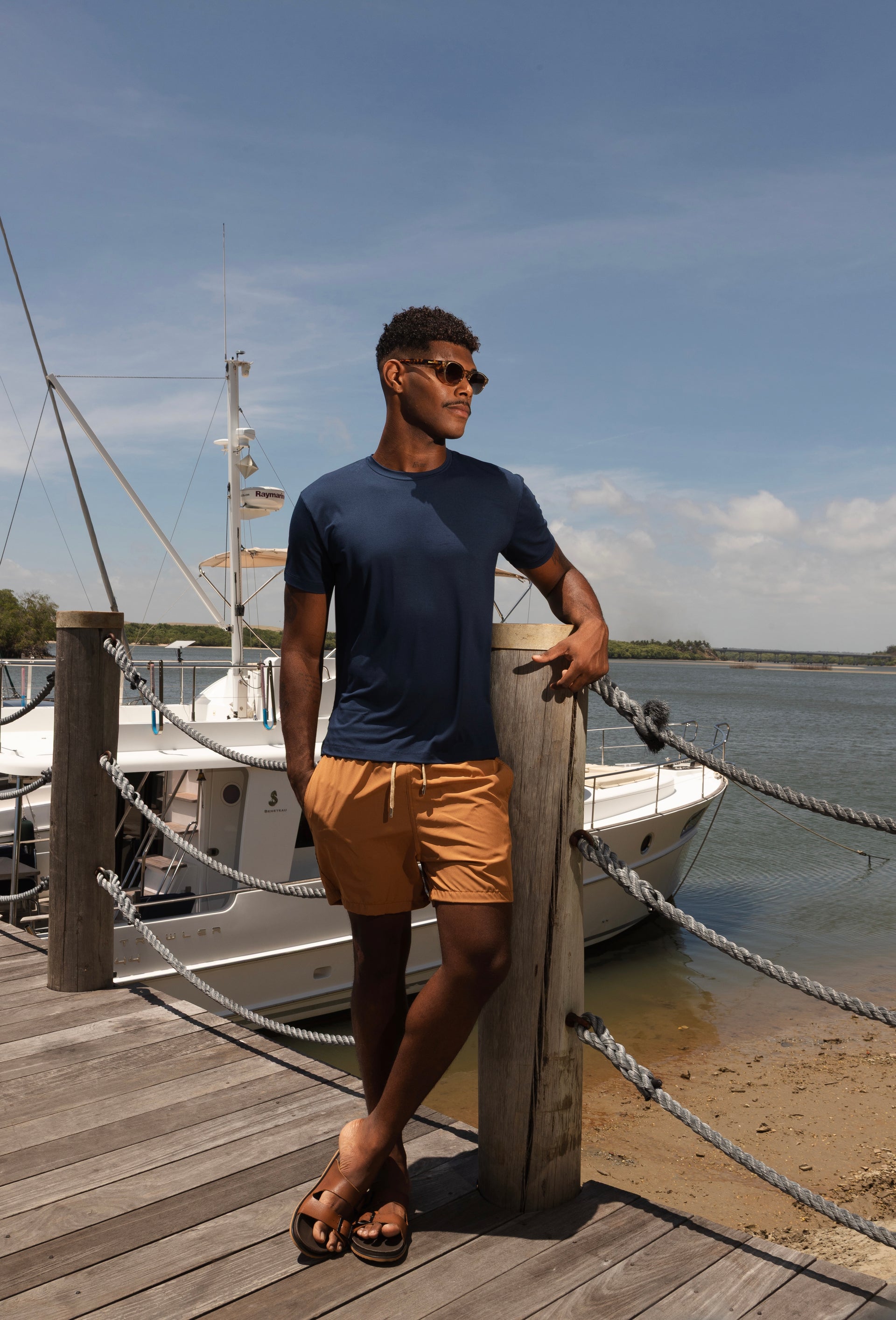 Short Tactel - Terra