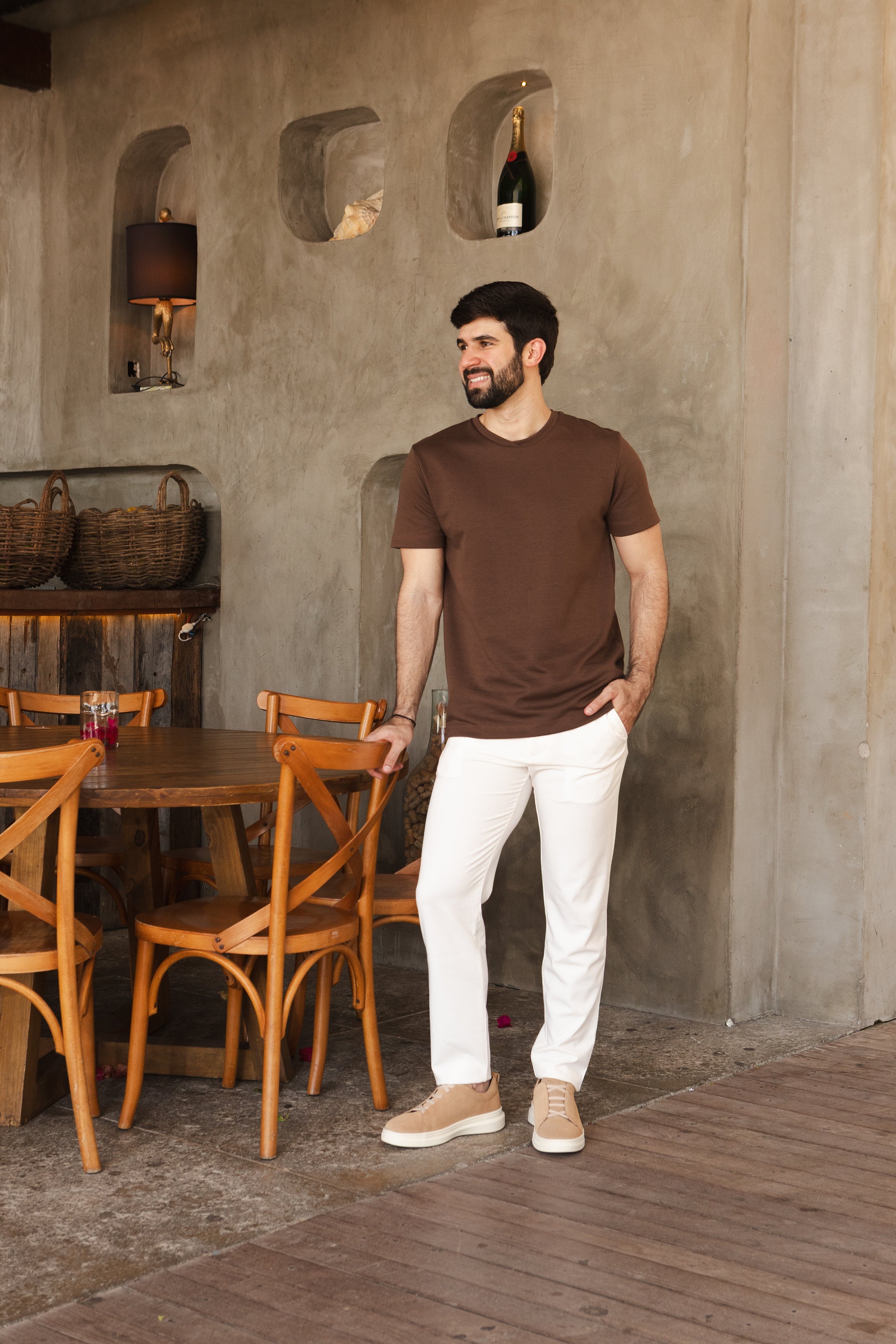 Calça Mônaco - Off White