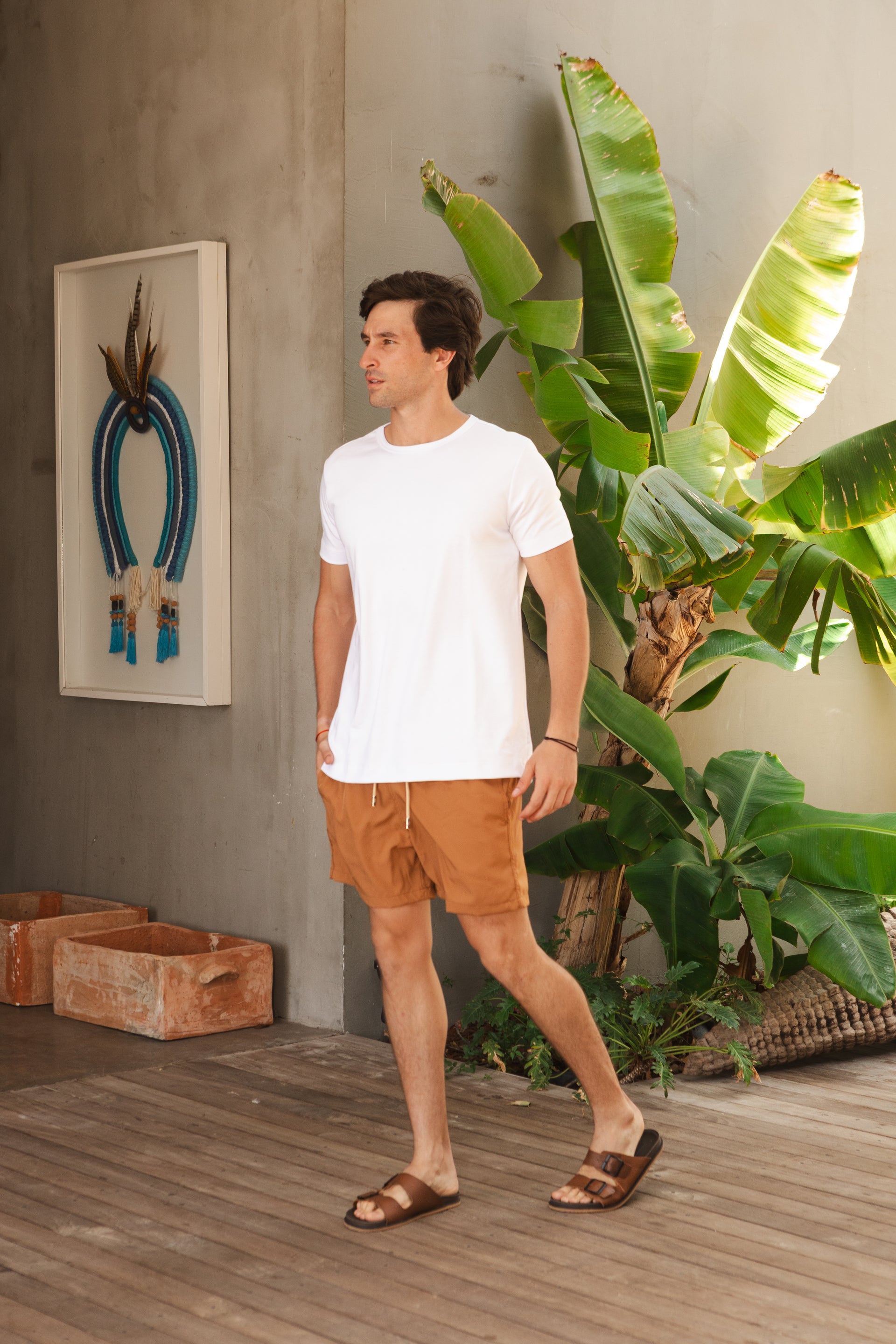 Sandália Lecce - Marrom