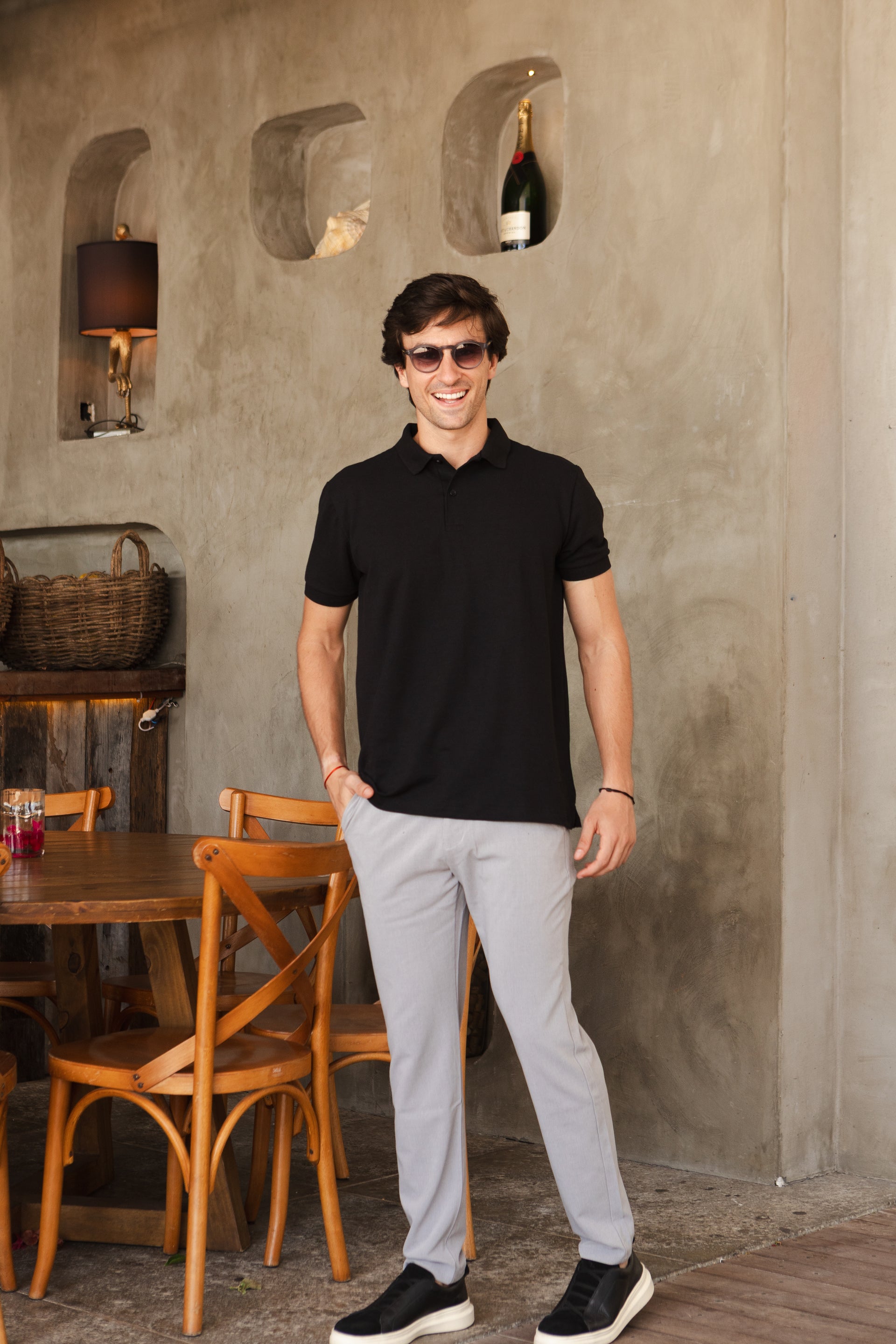 Calça Mônaco - Cinza Claro