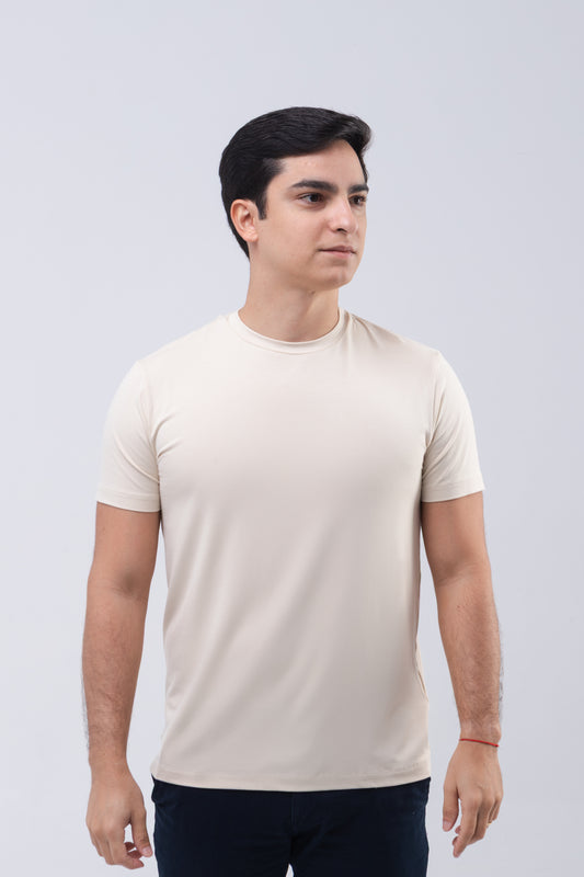 Camiseta Visco - Creme