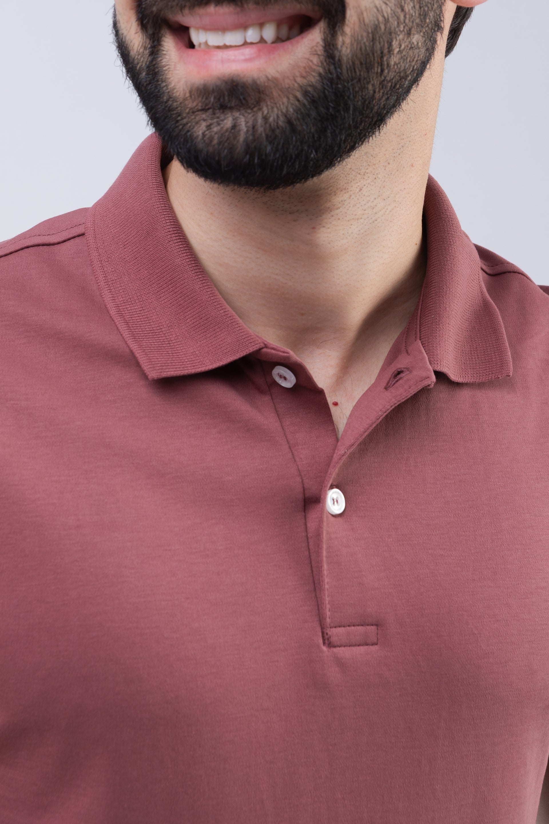 Camisa Polo Gold - Vinho