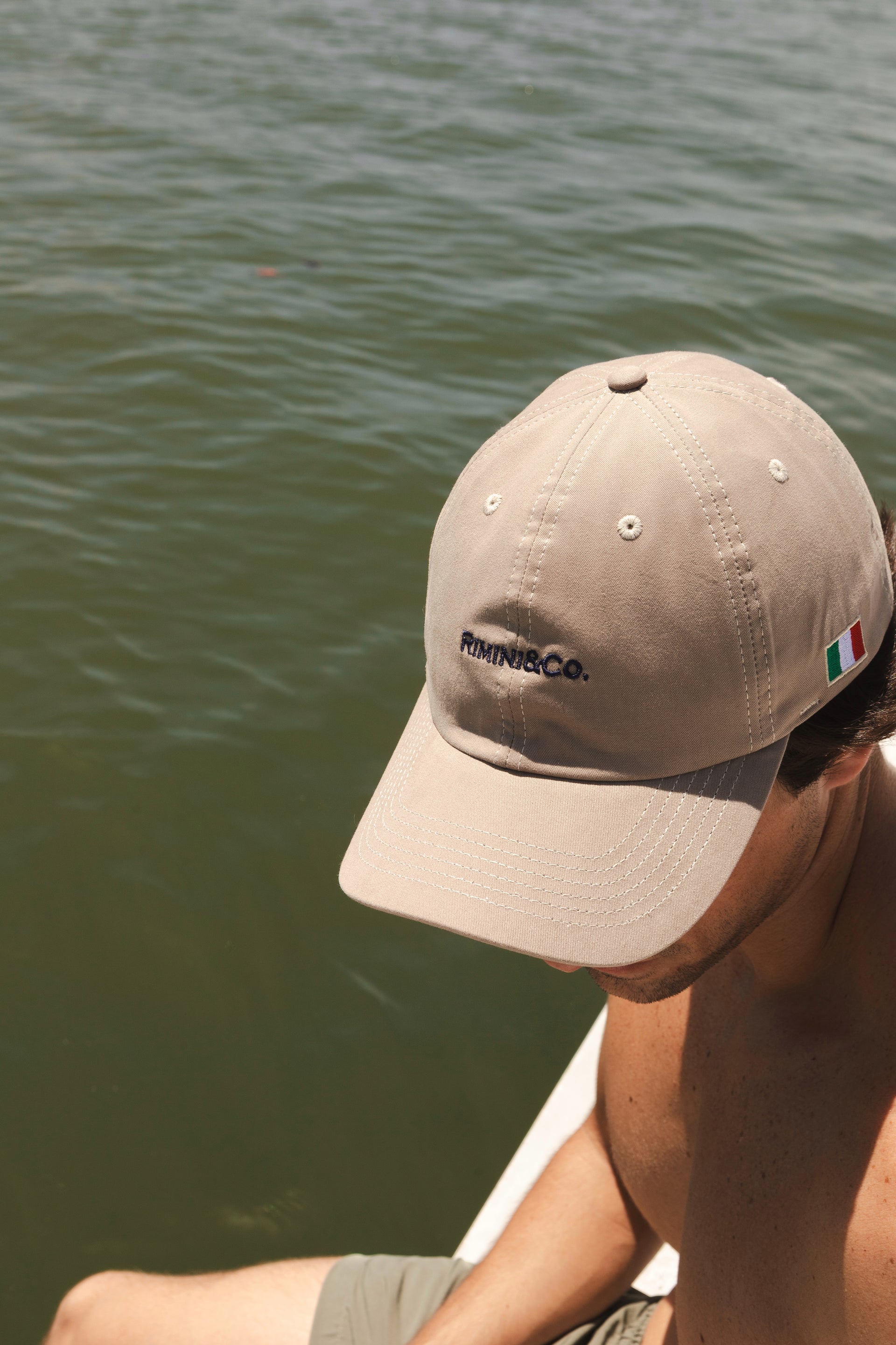 Boné Itália - Bege