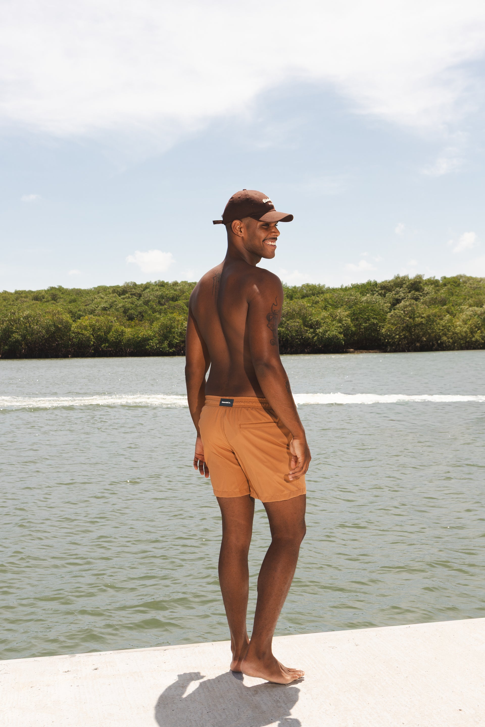 Short Tactel - Terra