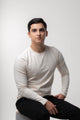 Camiseta M/L Cotton - Bege