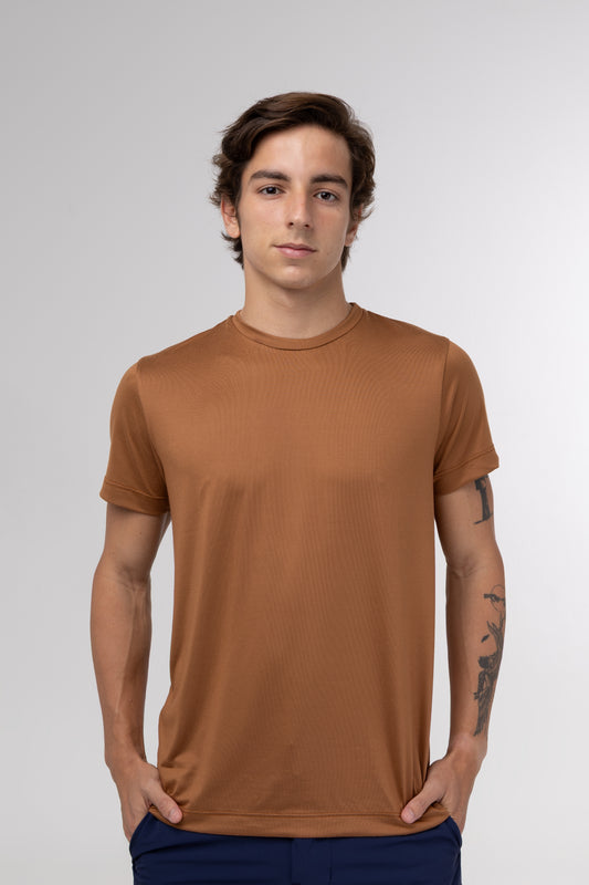 Camiseta Velutato - Caramelo