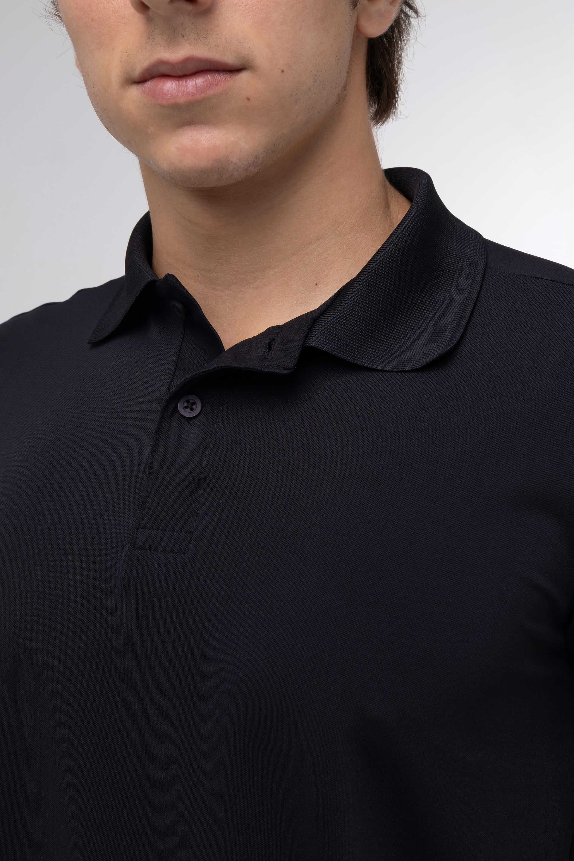Camisa Polo Tech - Preta