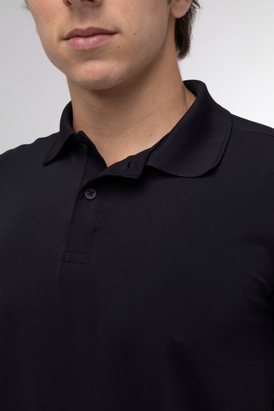 Camisa Polo Tech - Preta