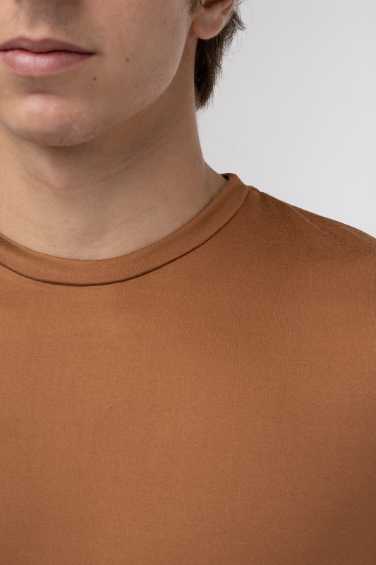 Camiseta Velutato - Caramelo